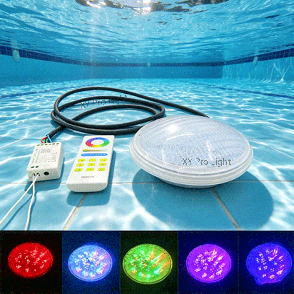 Xy Spa & Wellness Photos - Lampy podwodne RGB 45W, lampy do