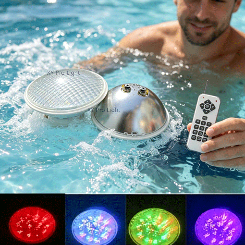 Xy Spa & Wellness Photos - 45W 18W RGB LED Lampy Podwodne