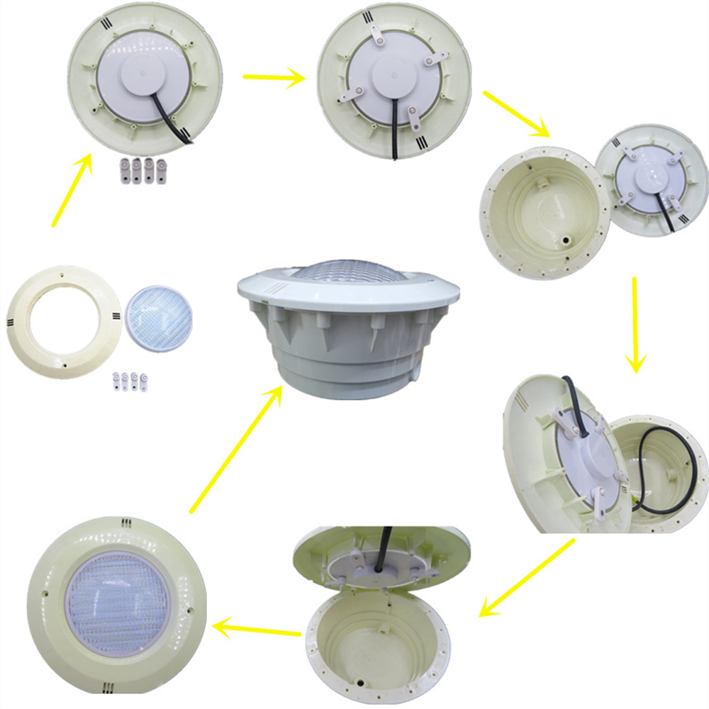 Lampy podwodne RGB 45W, lampy  – Xy Spa & Wellness Photos recenzja i cena