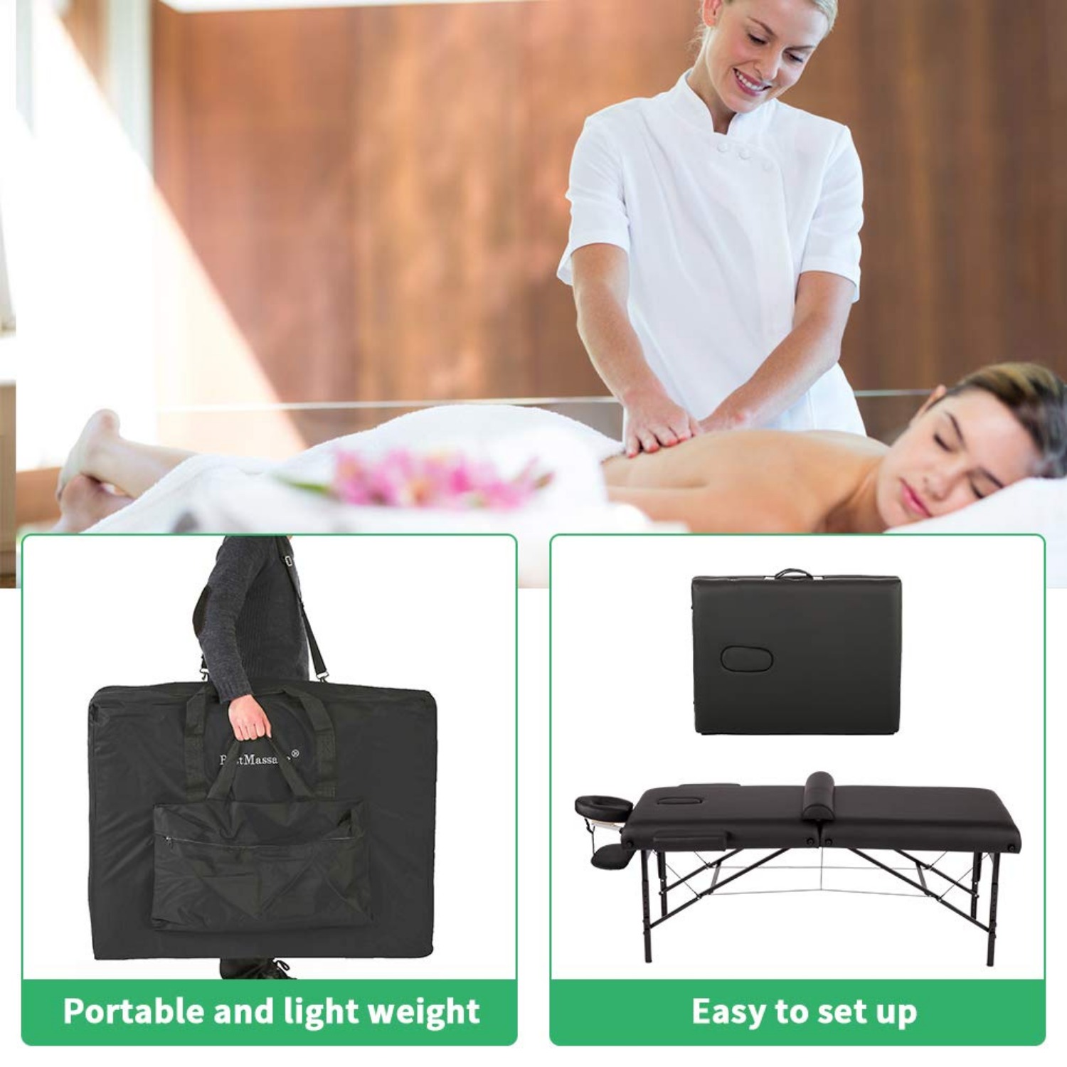 Stół do masażu, przedłużania r – W Spa & Wellness recenzja i cena